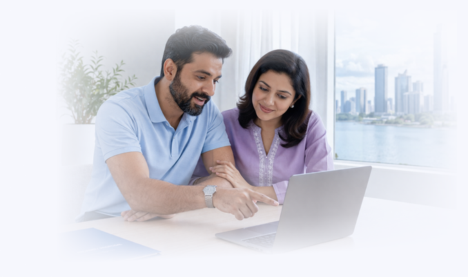 Office discussion between two people